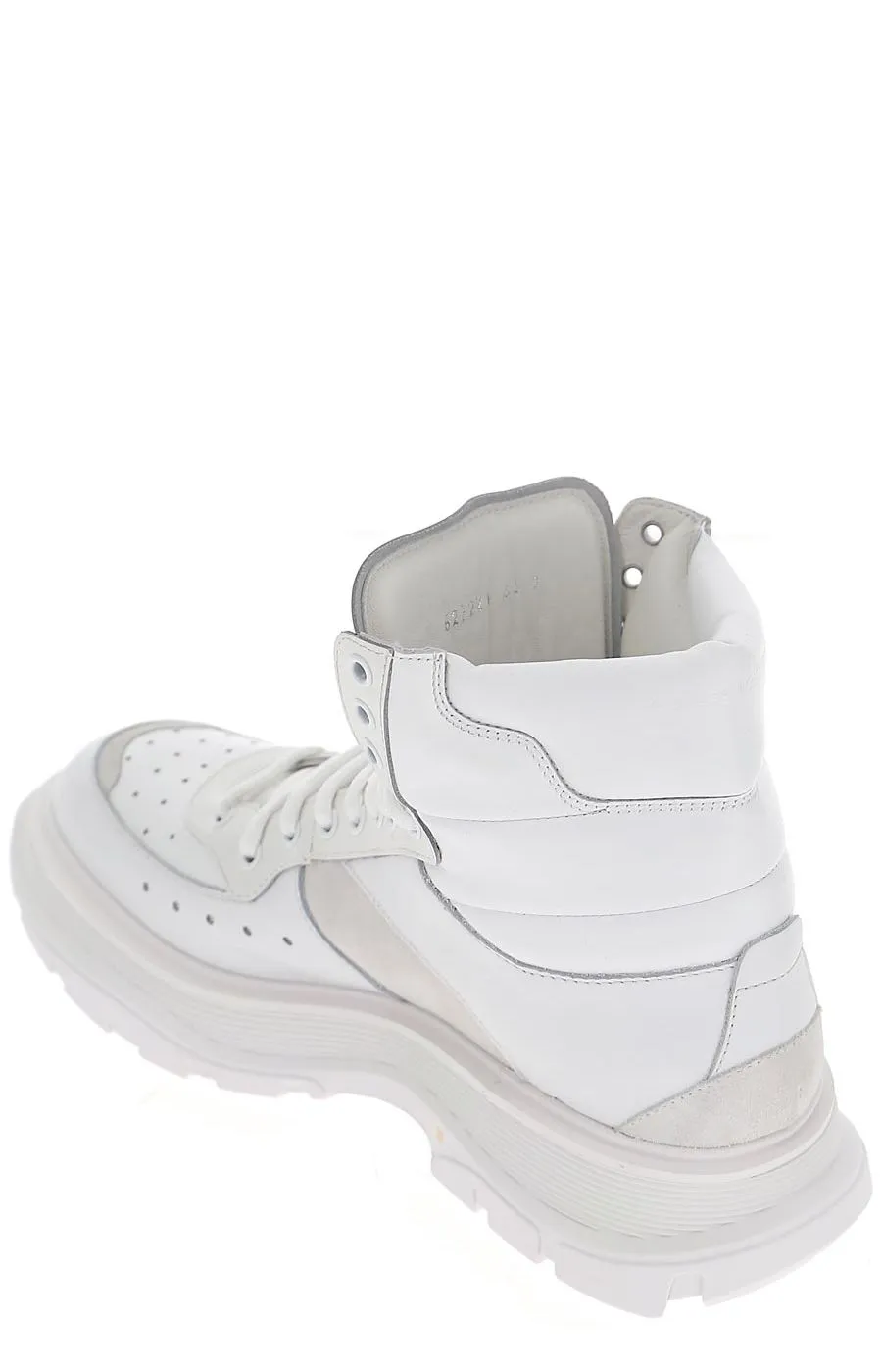 Alexander McQueen High-Top Lace-Up Sneakers