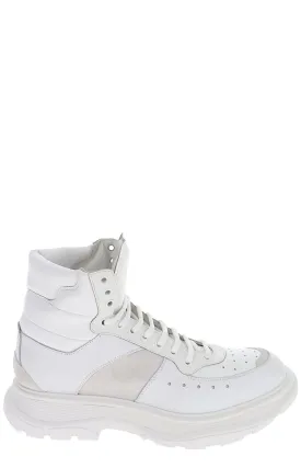 Alexander McQueen High-Top Lace-Up Sneakers