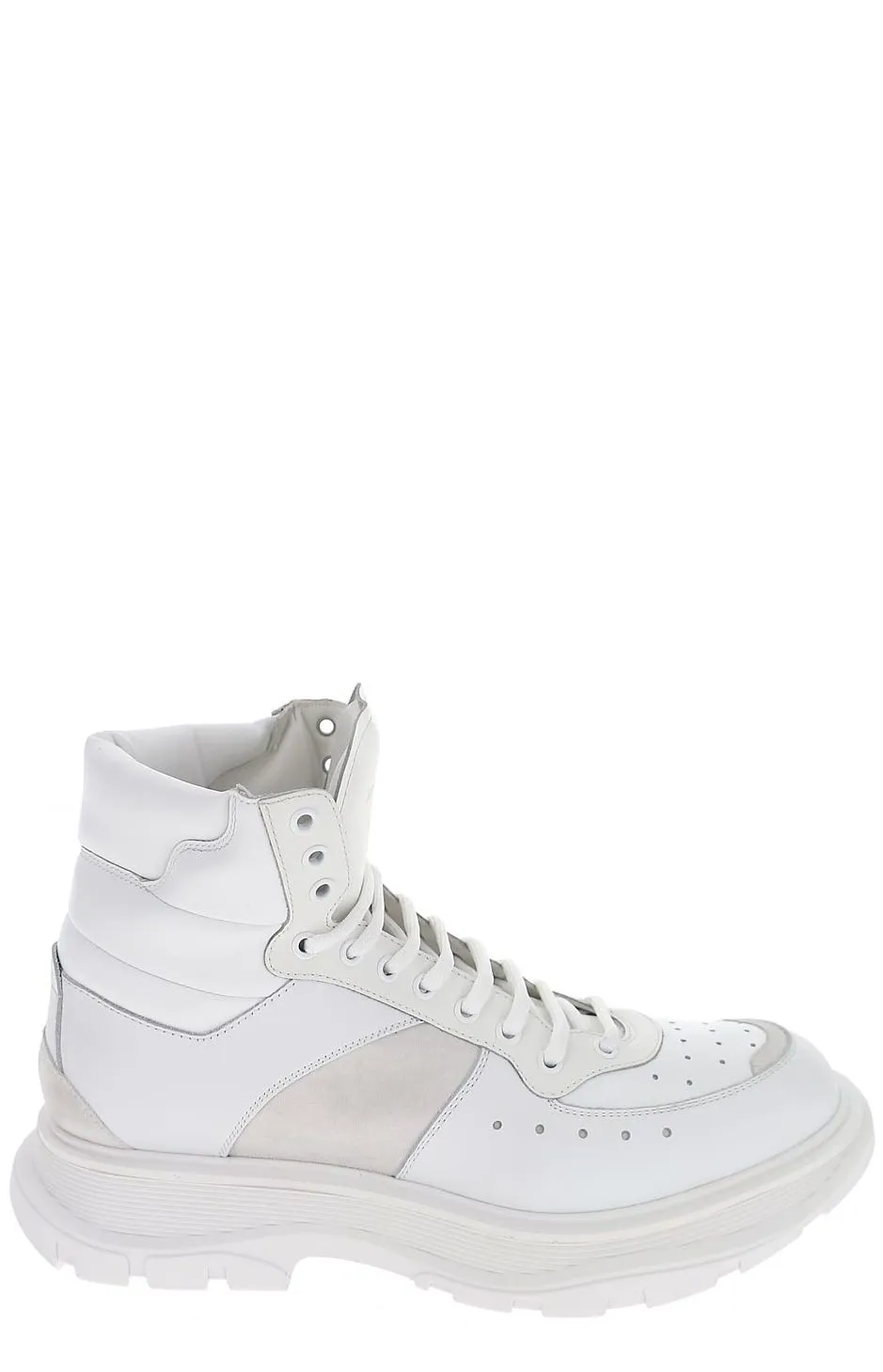 Alexander McQueen High-Top Lace-Up Sneakers