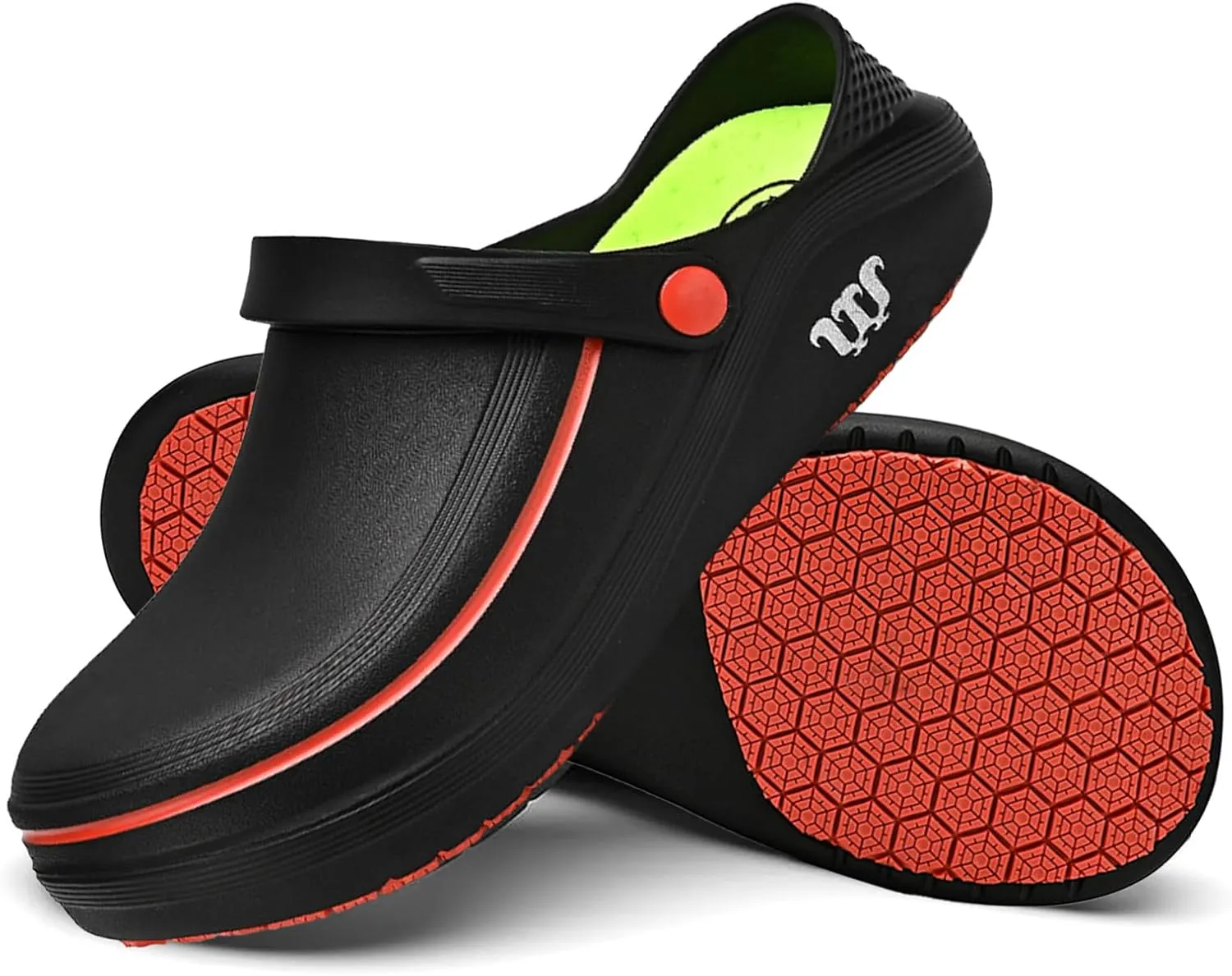 Armadillo Chef Shoes for Men - Slip Resistant, Lightweight & Waterproof Garden Clogs for Women, Ideal Work Shoes for Kitchens