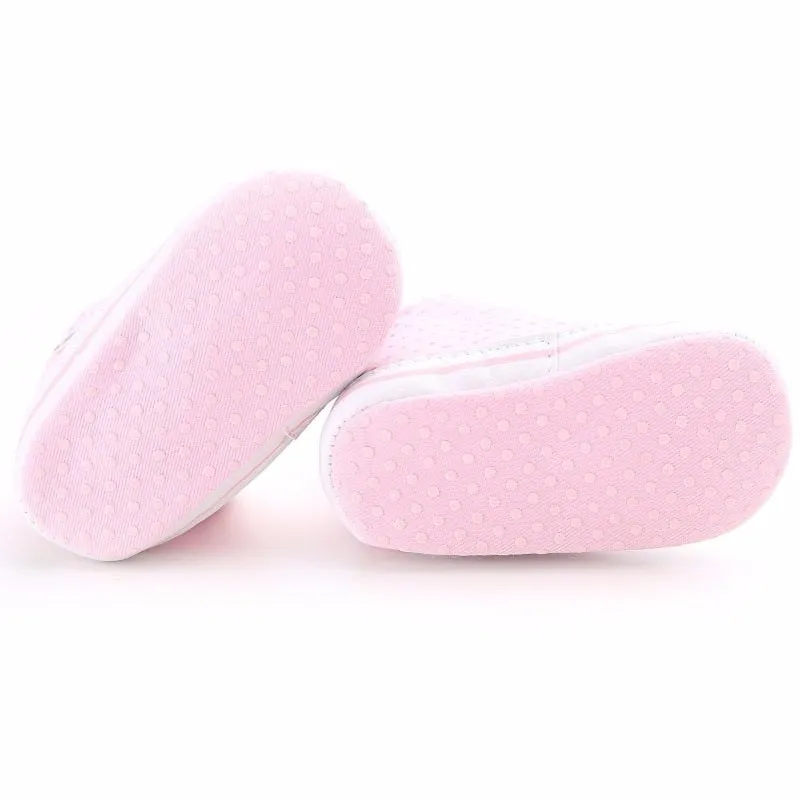Baby Heart Lace-Up Sneakers