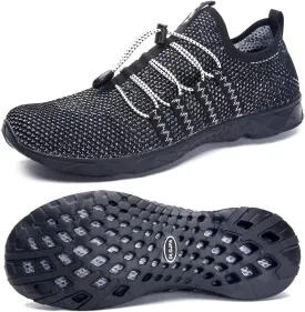 DLGJPA Men's Lightweight Quick Drying Aqua Water Shoes Athletic Sport Walking Shoes
