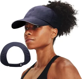New Upgraded Women Backless Baseball Cap High Ponytail Snapback Curl Caps Adjustable High Messy Bun Ponycap