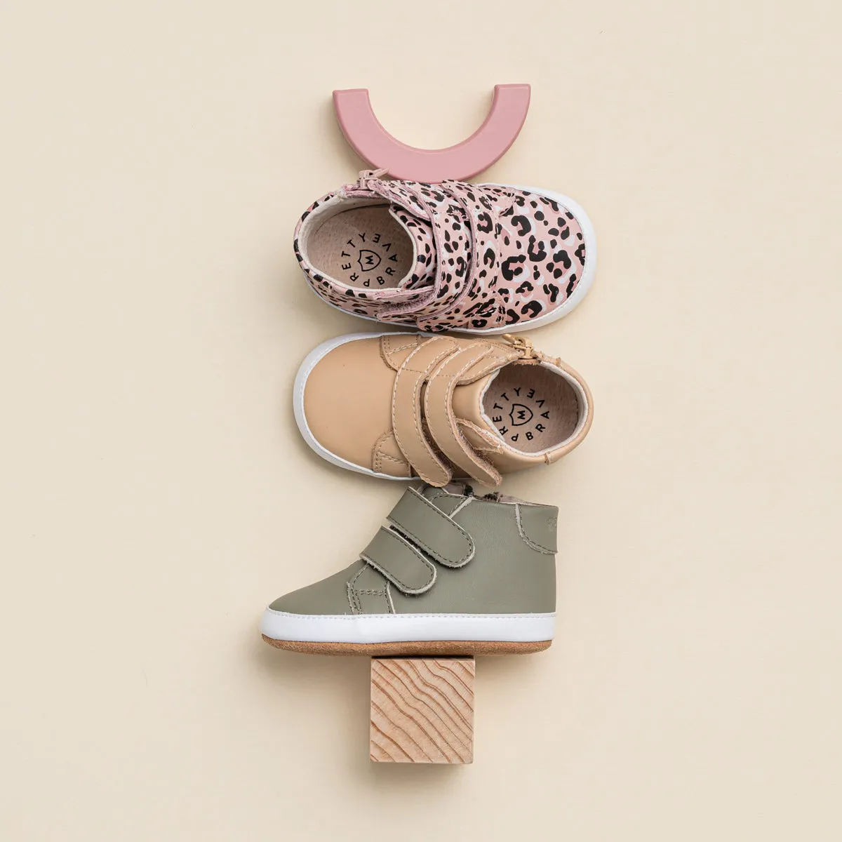 Pretty Brave Baby Hi Top - Leopard