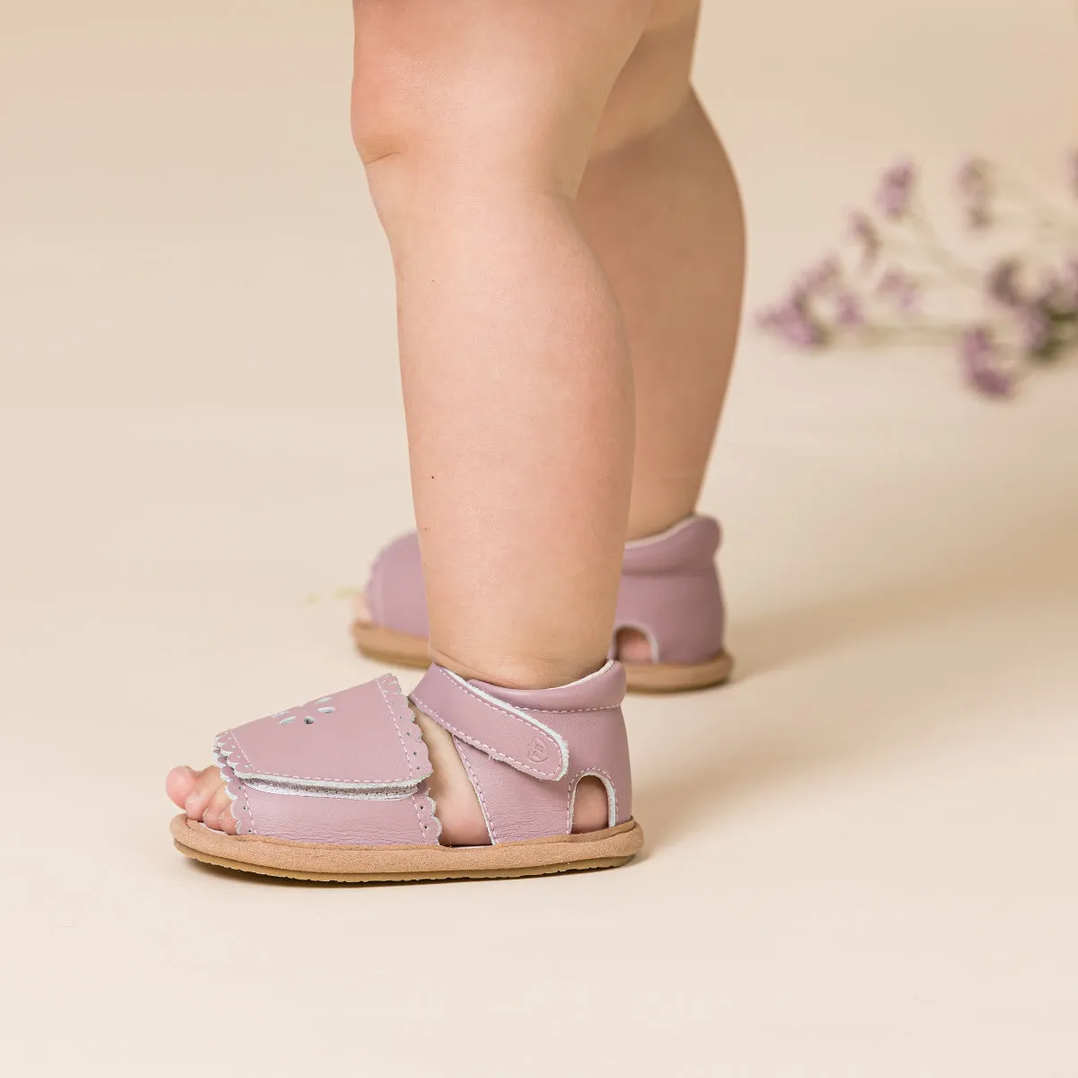 Pretty Brave Baby Skye Sandal - Berry