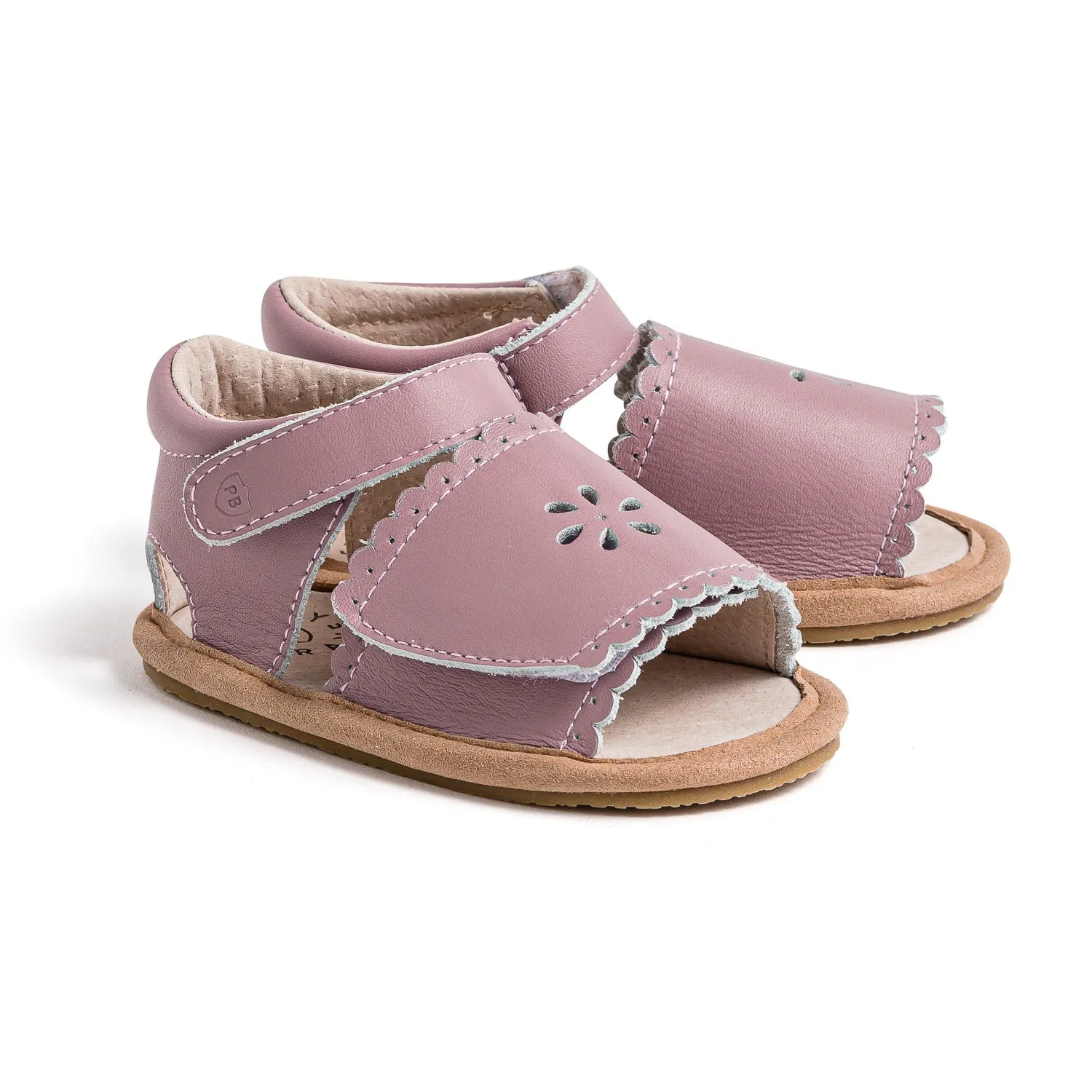 Pretty Brave Baby Skye Sandal - Berry